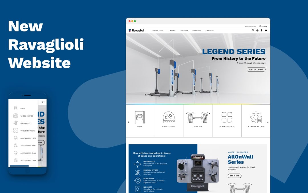VSG launches a new website for Ravaglioli brand