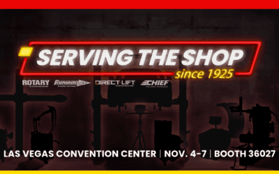 Rotary Solutions Exhibiting New Wheel Service Equipment and Vehicle Lifts at the 2025 SEMA Show